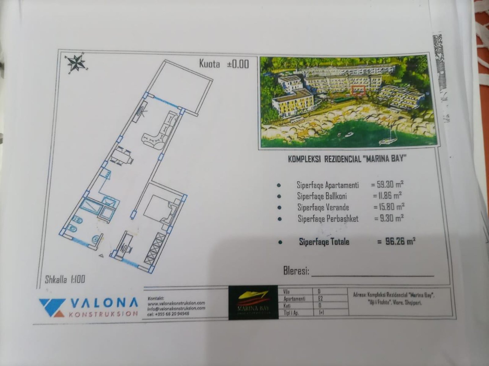 Apartament Modern (Kompleksi Marina Bay)